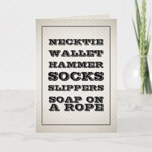 Bad Vater spendet lustige Vatertagskarte Karte