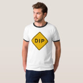 Bad, Verkehrs-Warnzeichen, USA T-Shirt (Vorne ganz)