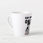 Bad Vibes only - Cat & Skulls Milchtasse (Linke Ecke)