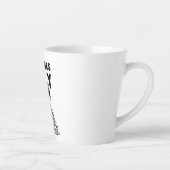 Bad Vibes only - Cat & Skulls Milchtasse (Rechts)