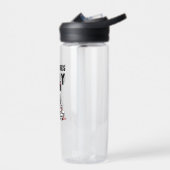 Bad Vibes only - Cat & Skulls Trinkflasche (Links)
