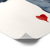 Bad Vlad Valentine Poster (Ecke)