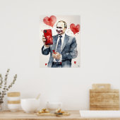 Bad Vlad Valentine Poster (Küche)