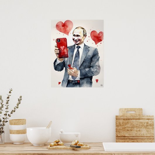 Bad Vlad Valentine Poster (Küche)