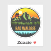 Bad Waldsee, Deutschland Aufkleber (Blatt)