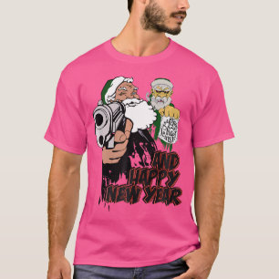 Bad Weihnachten wünscht Hip Hop Urban T Shirt