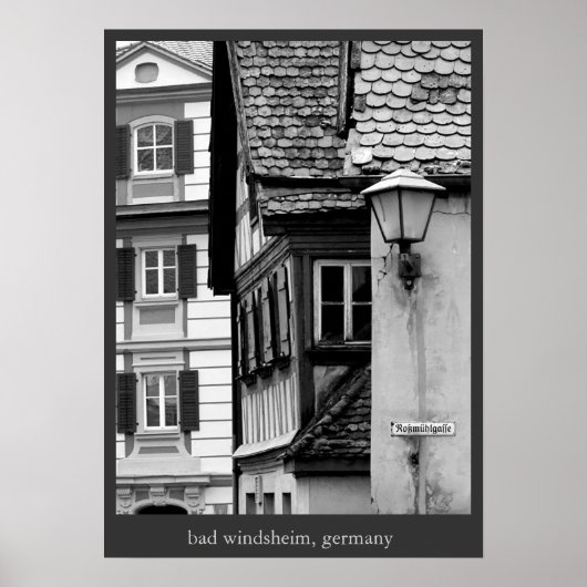 Bad Windsheim Poster (Vorne)