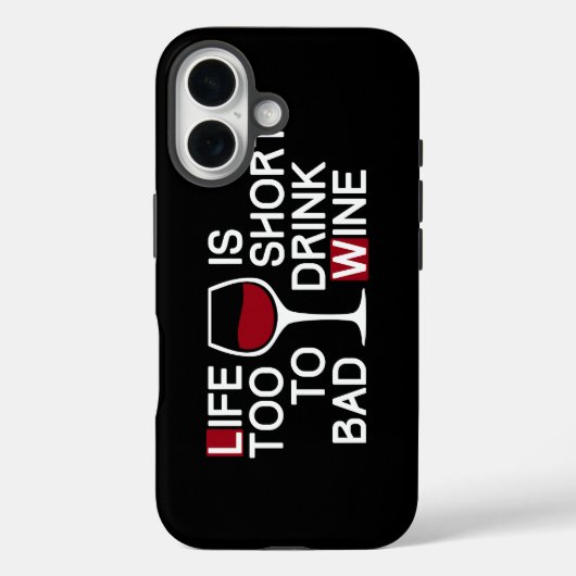 Bad wine Case-Mate iPhone hülle (Rückseite)