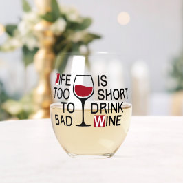 Bad wine weinglas ohne stiel