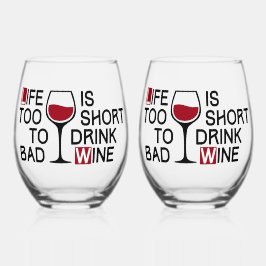 Bad wine weinglas ohne stiel