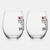 Bad wine weinglas ohne stiel (Rechts)