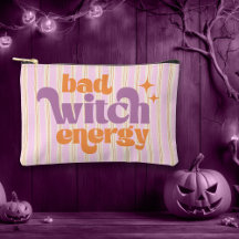 Bad Witch Energie Orange und Lila gestreift