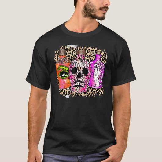 Bad Witch Energy Leopard T-Shirt (Vorderseite)