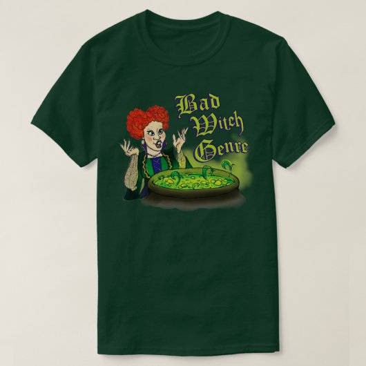 Bad Witch Genre T-Shirt (Design vorne)
