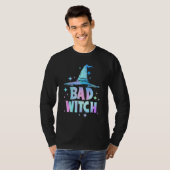 Bad Witch Halloween-Party T-Shirt (Vorne ganz)