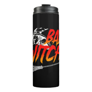 Bad Witch Halloween Thermosbecher