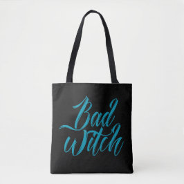 BAD WITCH lustiger Hals Tasche