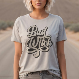Bad Witch Retro Style T - Shirt