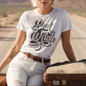 Bad Witch Retro Style T - Shirt