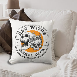 Bad Witch Social Club - Halloween-Kissen Kissen