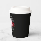 Bad Witch Social Club Halloween Pappbecher (Links)