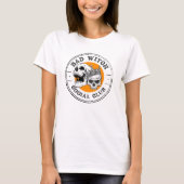 Bad Witch Social Club - Halloween Skelett T-Shirt (Vorderseite)