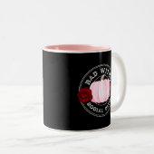 Bad Witch Social Club Halloween Zweifarbige Tasse (VorderseiteRechts)