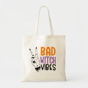 Bad Witch Vibes Halloween Tragetasche