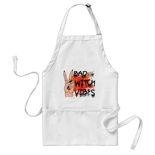 Bad Witch Vibes Schürze (Vorne)