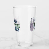 Bad Witch Vibes Witchy Hands Glas (Links)