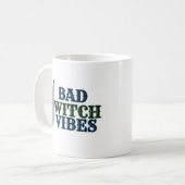 Bad Witch Vibes Witchy Hands Kaffeetasse (Vorderseite Links)