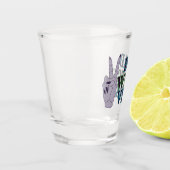 Bad Witch Vibes Witchy Hands Schnapsglas (Links)