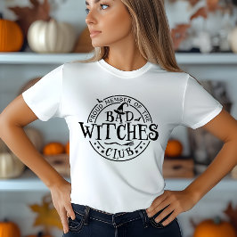 Bad Witches Club: Halloween T-Shirt for Witchcraft Tri-Blend Shirt
