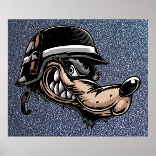 Bad Wolf Poster (Vorne)