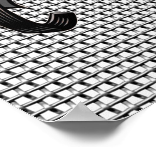 Bad Wolf Poster (Ecke)