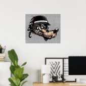 Bad Wolf Poster (Heimbüro)