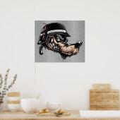 Bad Wolf Poster (Küche)