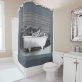 Bad-Zeit-Duschvorhang Duschvorhang (Beispiel)