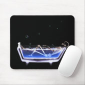 Bad-Zeit-Wanne-Vorlage des Röntgenstrahl-Skeleton Mousepad (Mit Mouse)