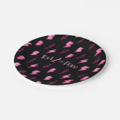 Bad ZWEI der Knochen, Mädchen am zweiten Geburtsta Pappteller (Schrägansicht)