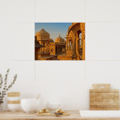 Bada Bagh Chhatris Poster (Küche)