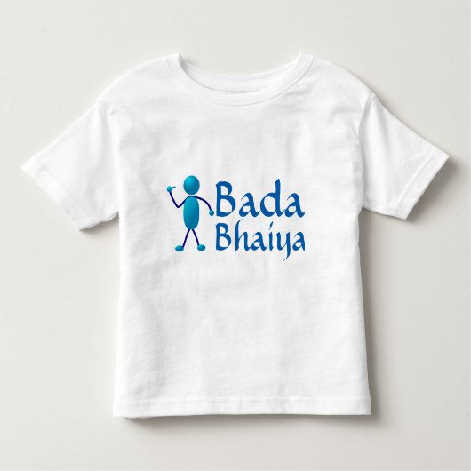Bada Bhaiya (Big Brother) Kleinkind T-shirt (Vorderseite)