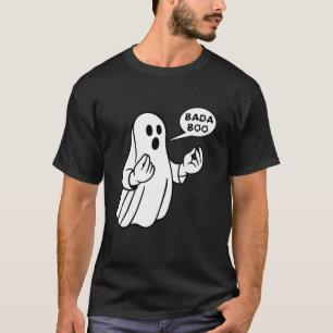 Bada Boo italienischer Geist lustiges Halloween T-Shirt