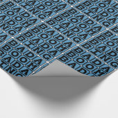 Bada Boom Bada Bing, Alliterative Onomatopoeia Geschenkpapier (Ecke)