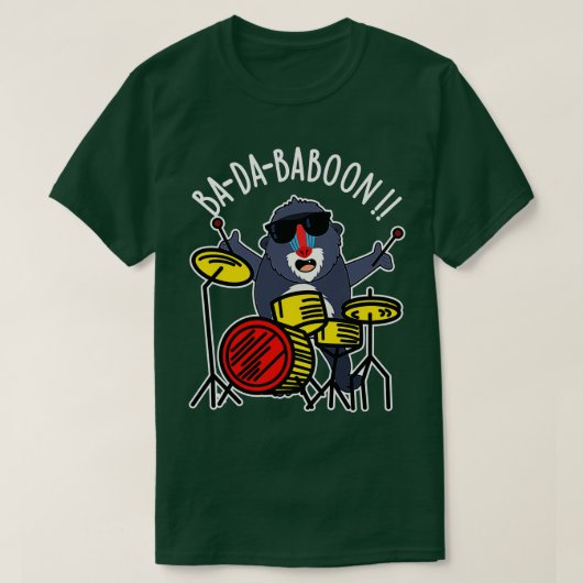 Badababoon Funny Monkey Baboon Pub 1 T-Shirt (Design vorne)
