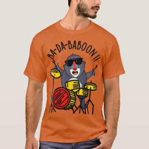 Badababoon Lustiger Affe Pavian Wortspiel T-Shirt