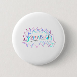 Badabing   Minimaler trockener Erase Doodle von Ha Button