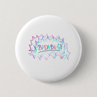 Badabing | Minimaler trockener Erase Doodle von Ha Button