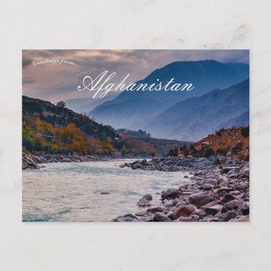 Badakhshan Afghanistan Postkarte (Vorderseite)
