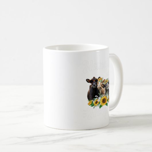 Badana Kühe Süd Mädchen lustig mit meiner H Kaffeetasse (VorderseiteRechts)